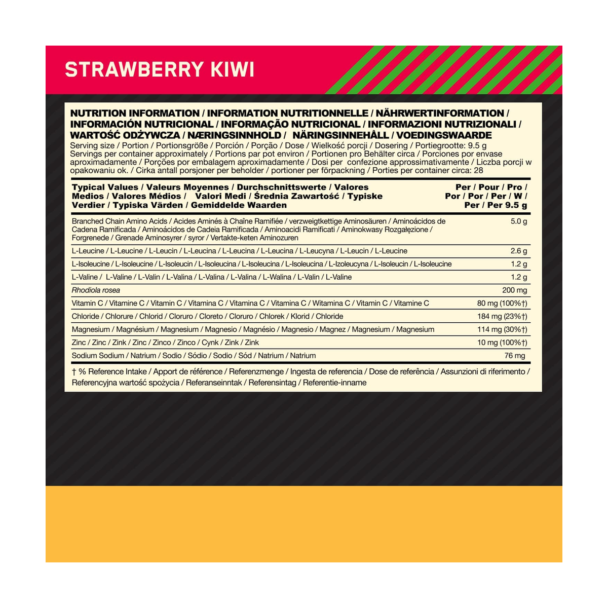 Optimum Nutrition Gold Standard BCAA Train + Sustain - Produktansicht 7