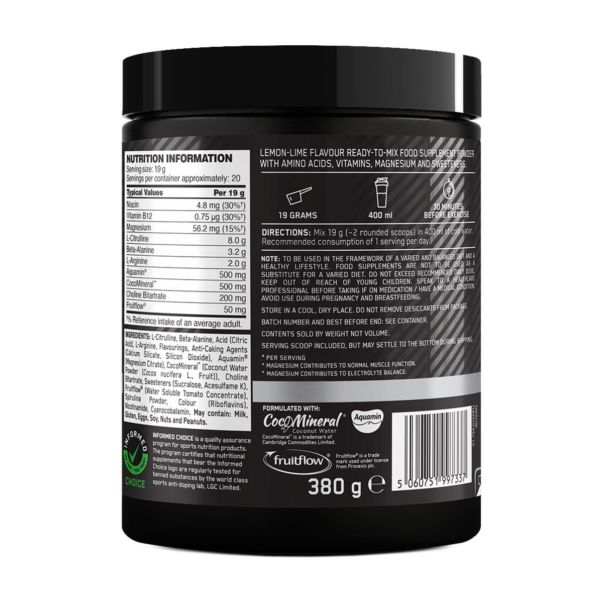 Optimum Nutrition Platinum Pump Pre-workout - Product view 5