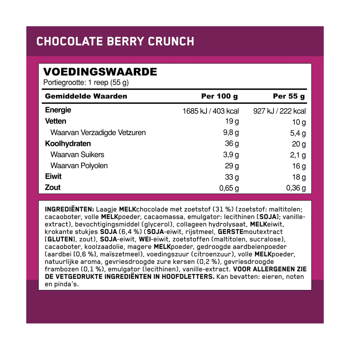 Optimum Nutrition Protein Bar - Product view 2