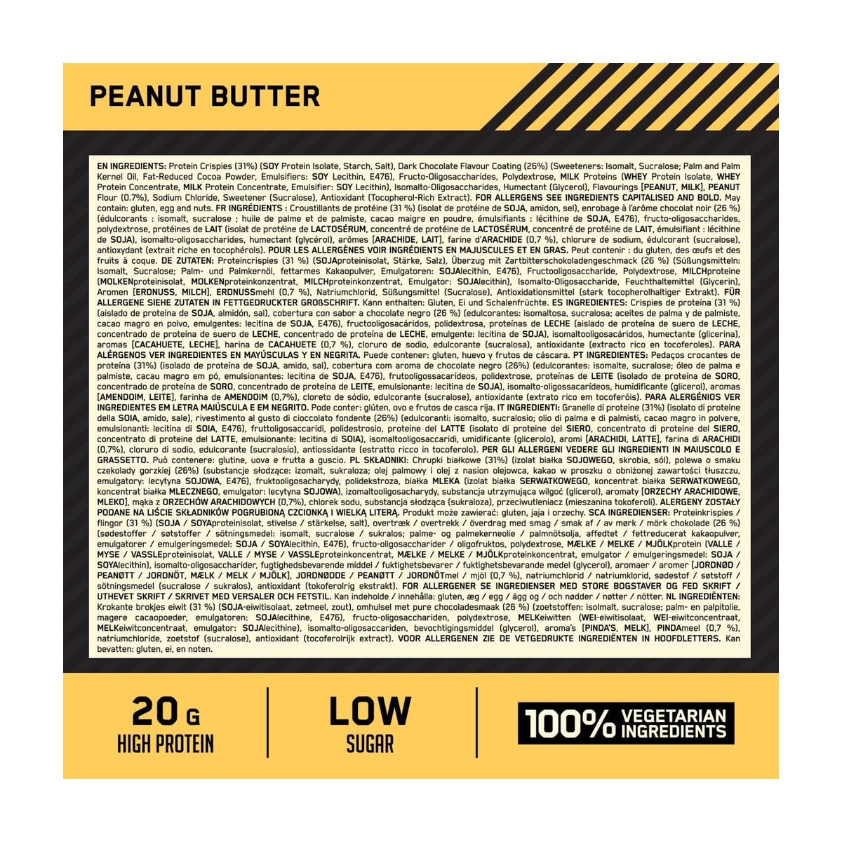 Optimum Nutrition Protein Crisp Bar - Produktansicht 4