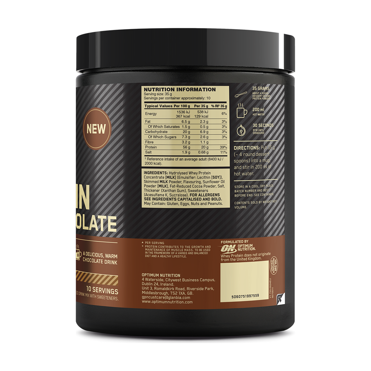 Optimum Nutrition Protein Hot Chocolate - Produktansicht 5