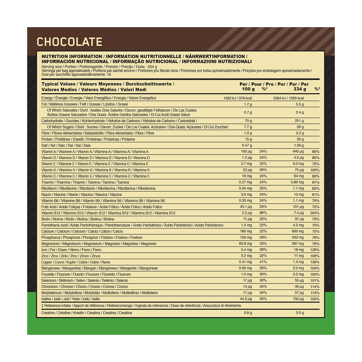 Optimum Nutrition Serious Mass - Produktansicht 9