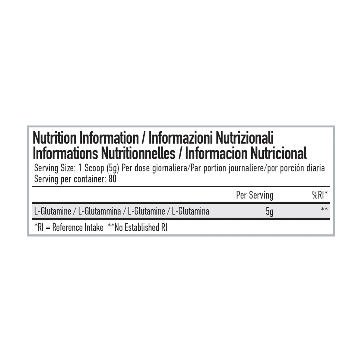 PER4M Glutamine Unflavoured - Product view 2