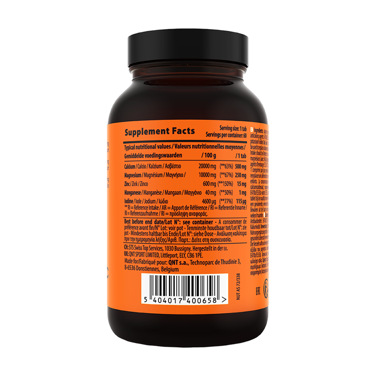 QNT Calcium-Magnesium-Zinc - Product view 2