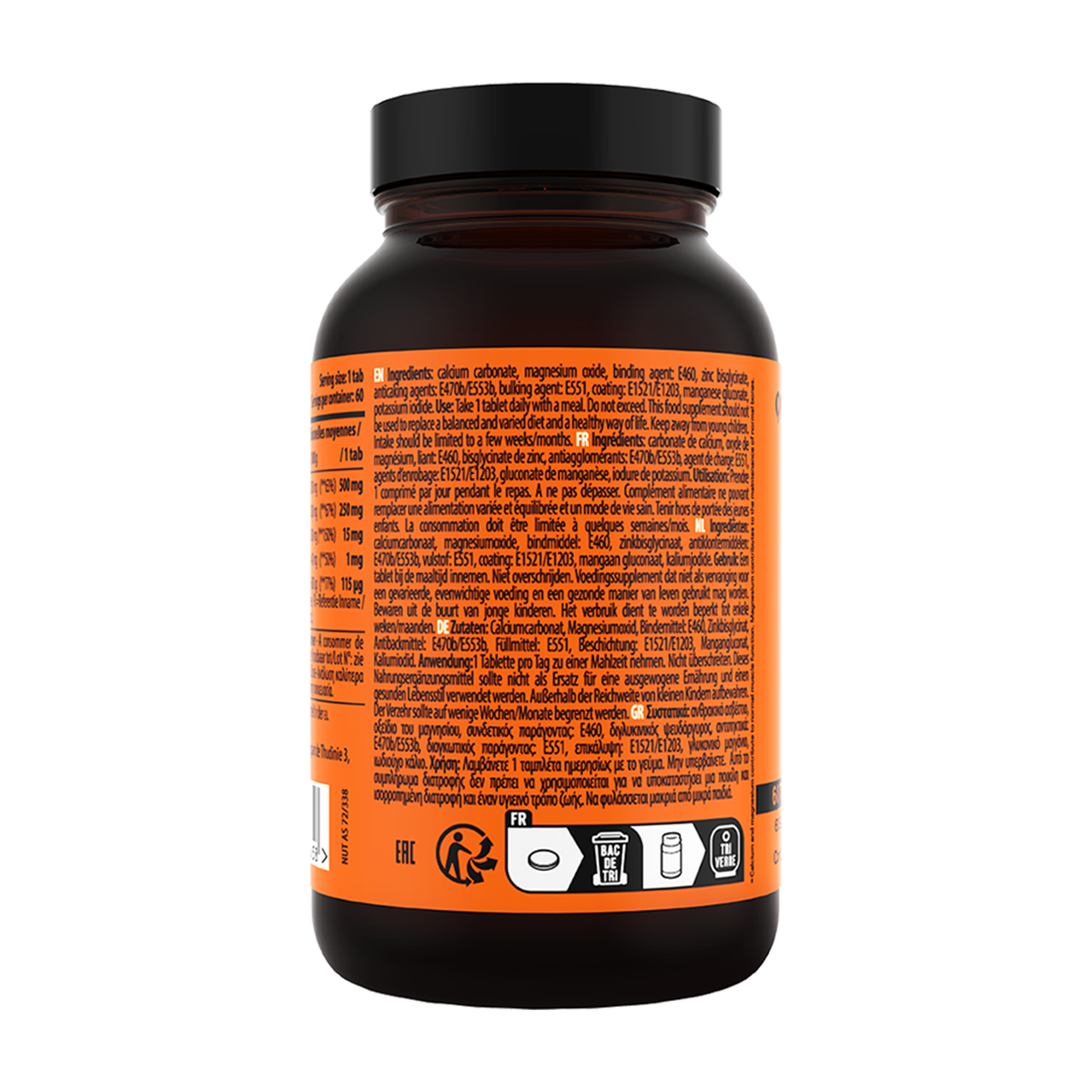 QNT Calcium-Magnesium-Zinc - Product view 3
