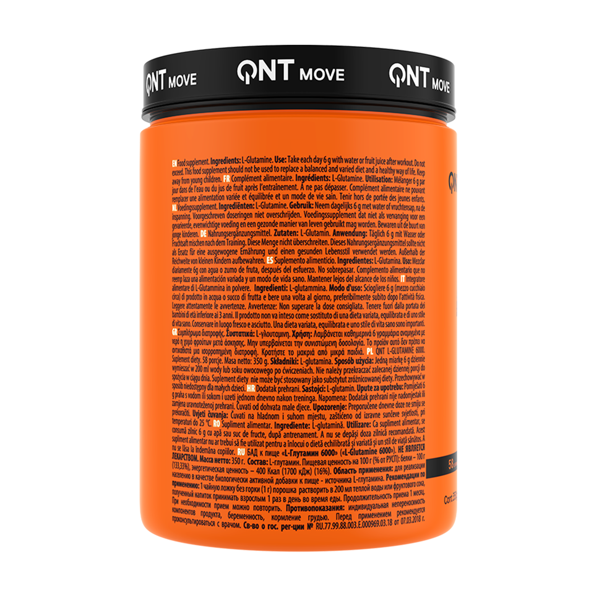 QNT L-Glutamine 6000 mg - Produktansicht 3