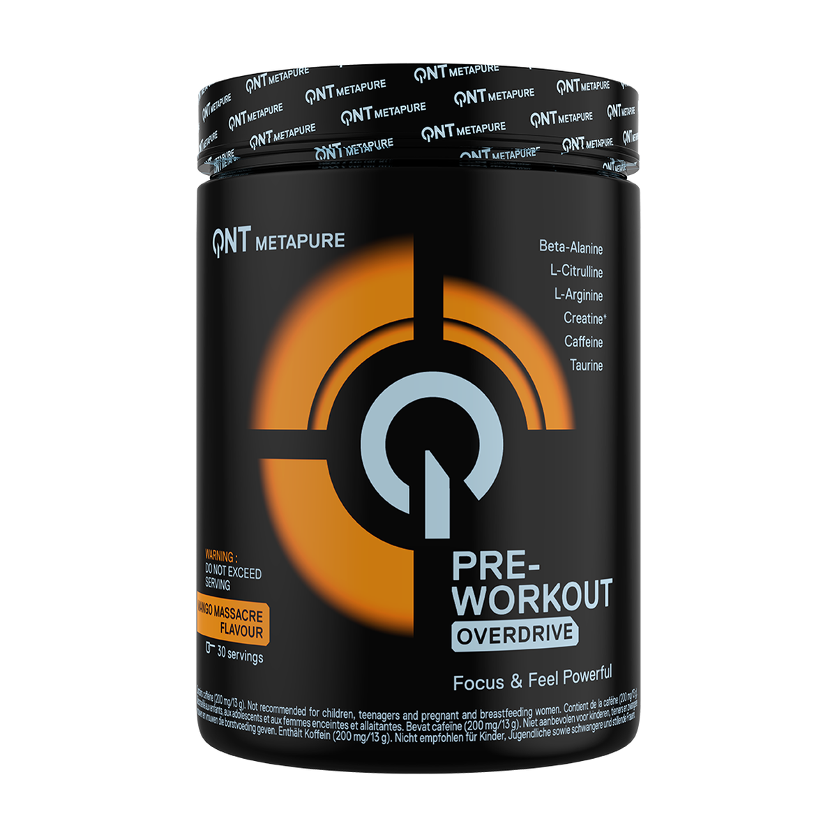 QNT Pre-workout Overdrive - 390 g