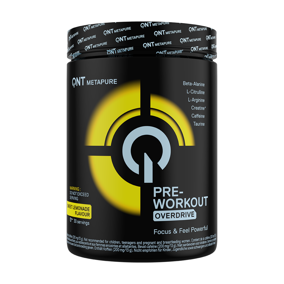 QNT Pre-workout Overdrive - Produktansicht 4