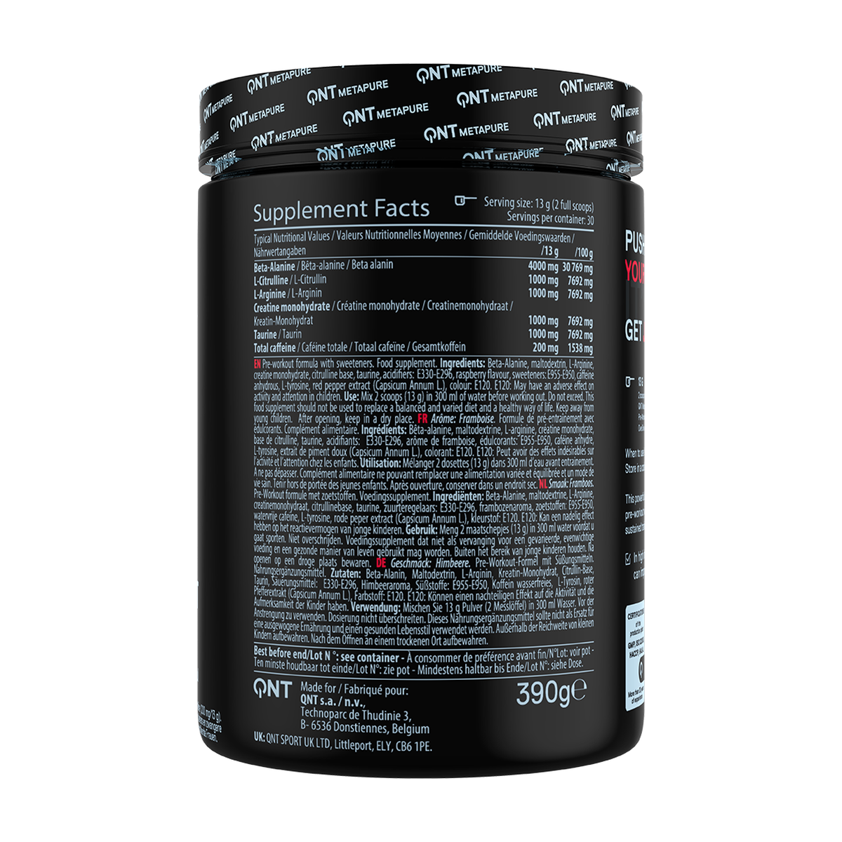 QNT Pre-workout Overdrive - Produktansicht 7