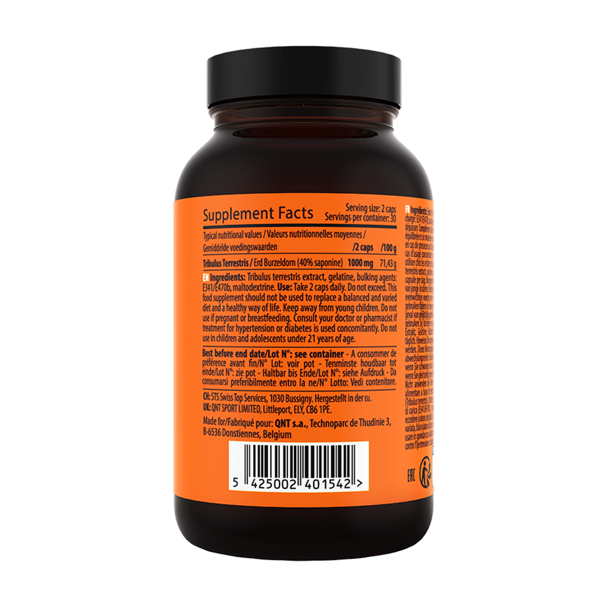QNT Tribulus Terrestris - Product view 2