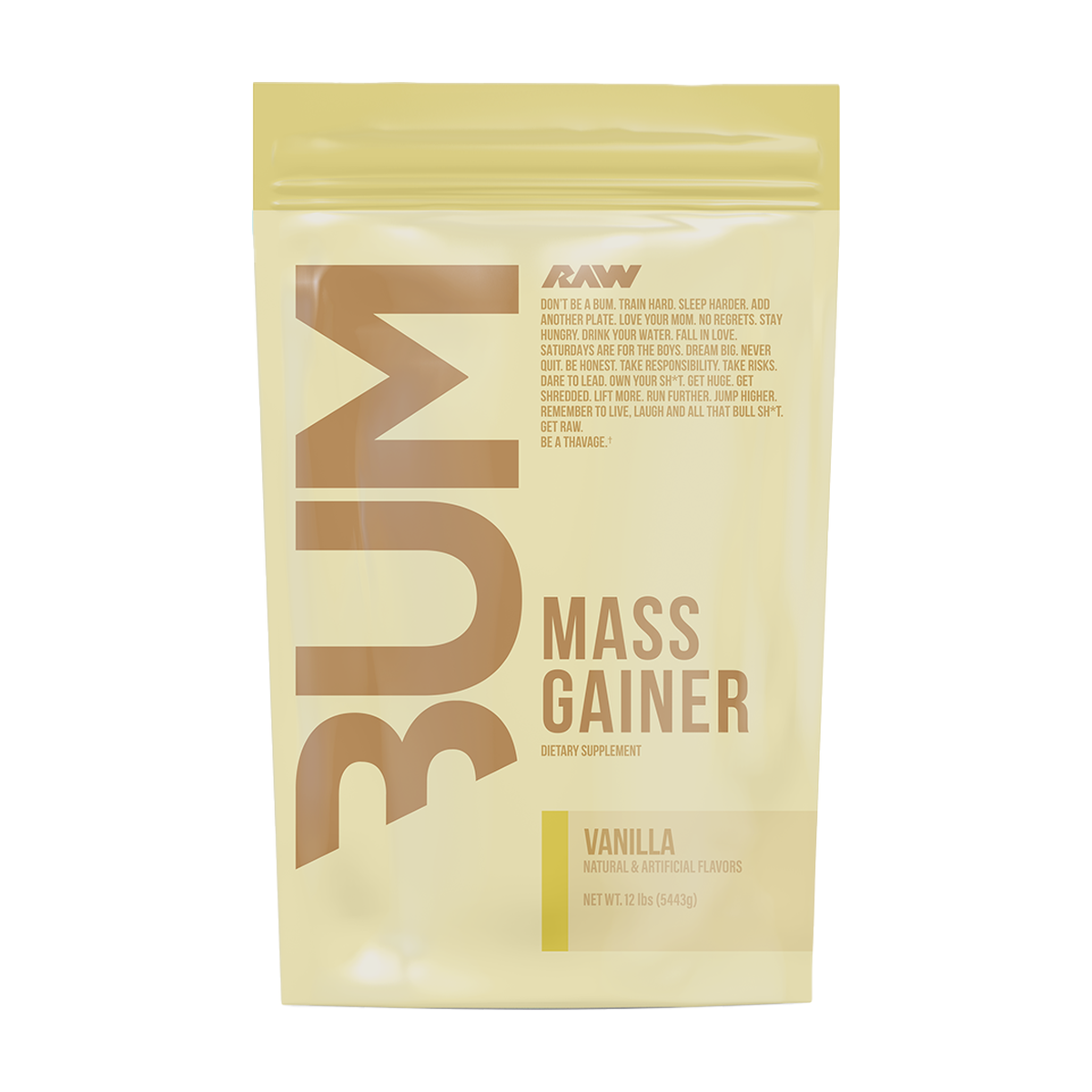 RAW CBUM Mass Gainer - Produktansicht 4