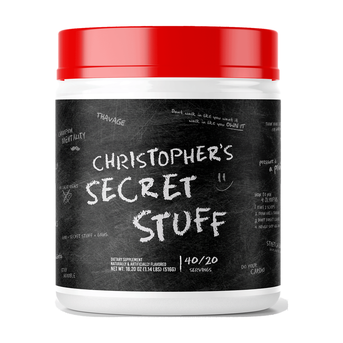 RAW CBUM Thavage Pre-workout - Produktansicht 4