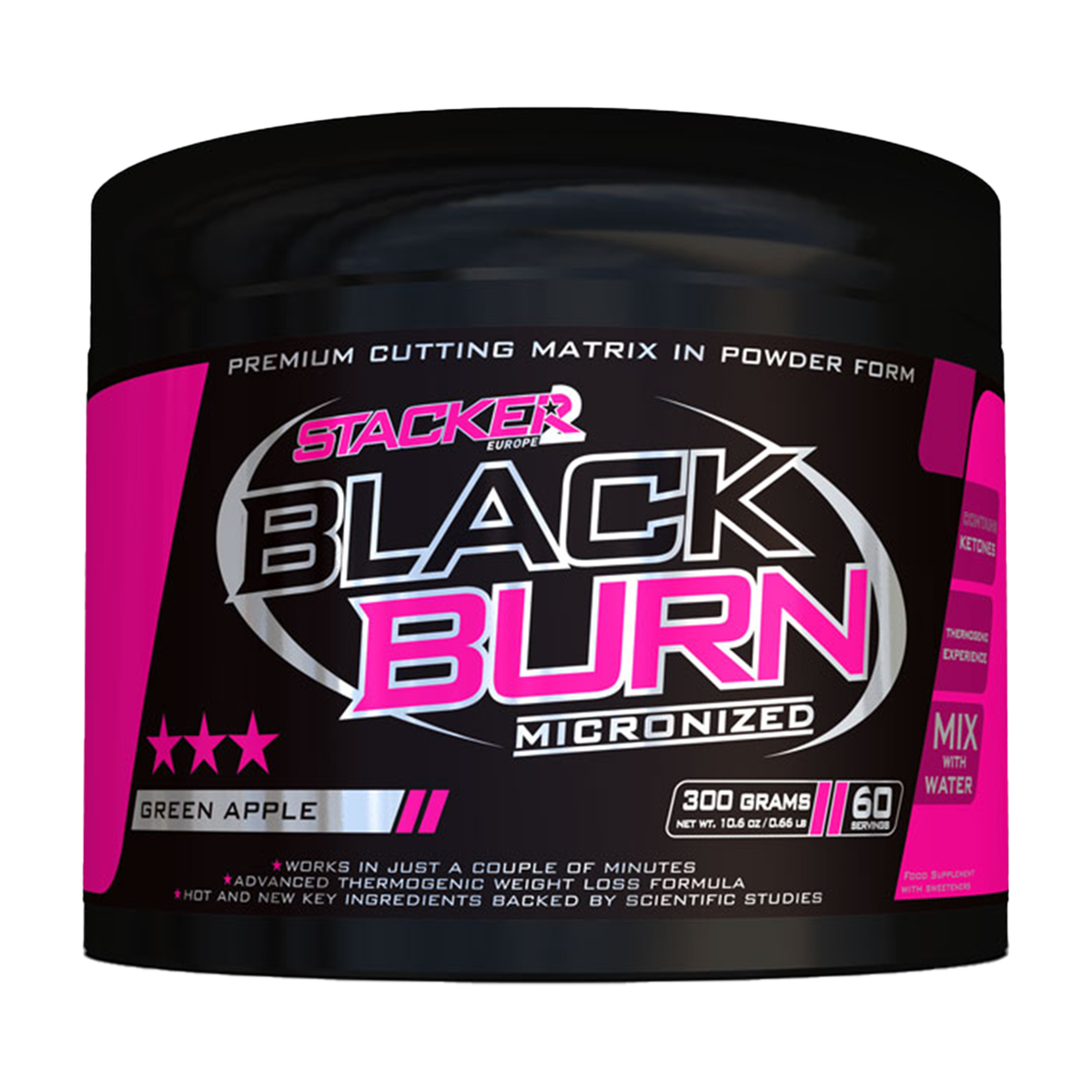 Stacker2 Black Burn Micronized - Produktansicht 3
