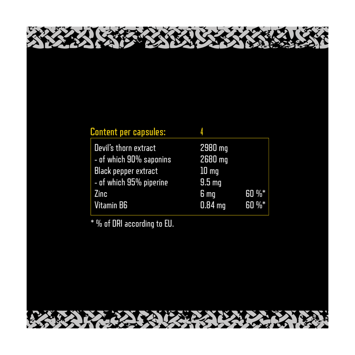 Viking Power Devil's Thorn Testo Booster - Product view 2