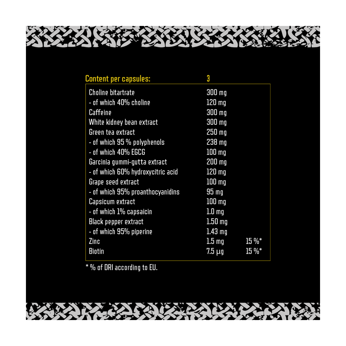 Viking Power Dragon Fire Fat Burner - Product view 2