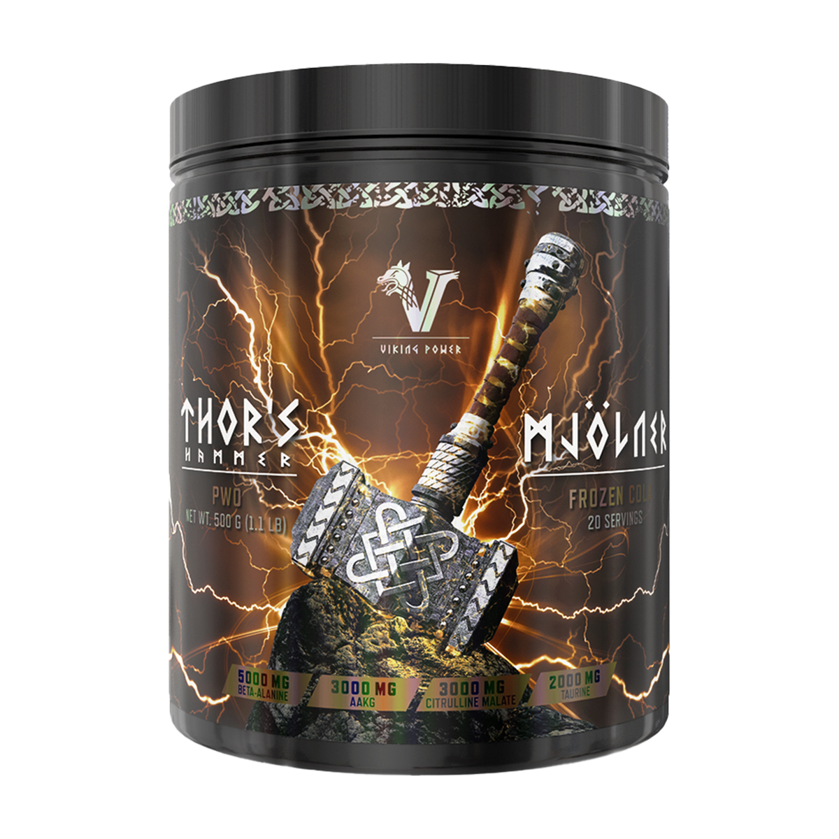 Viking Power Thor's Hammer Pre-workout - Product view 2