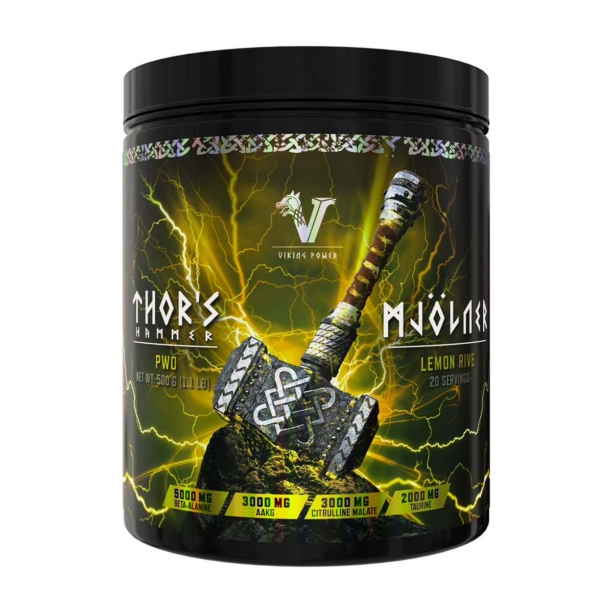 Viking Power Thor's Hammer Pre-workout - Product view 3