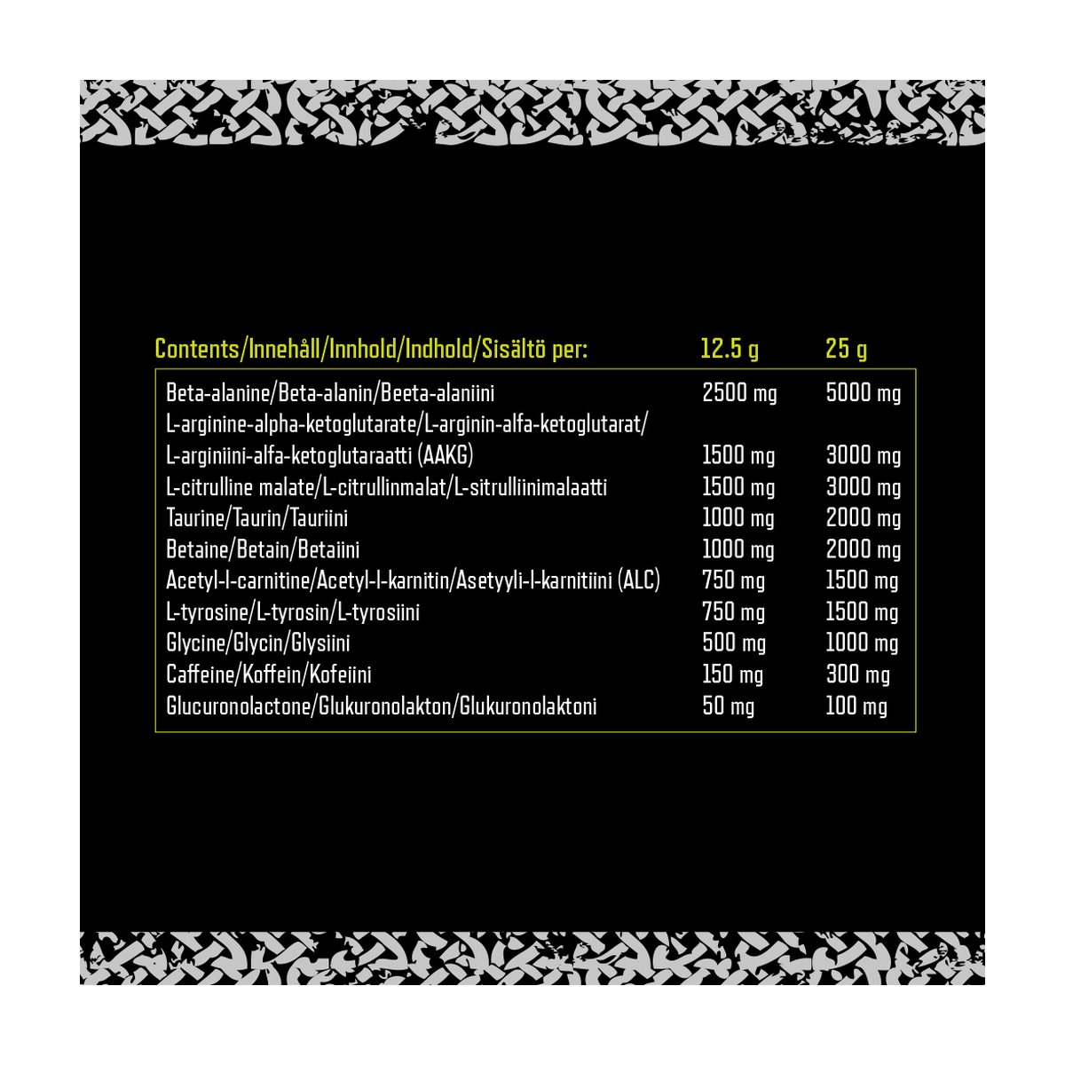 Viking Power Thor's Hammer Pre-workout - Product view 8