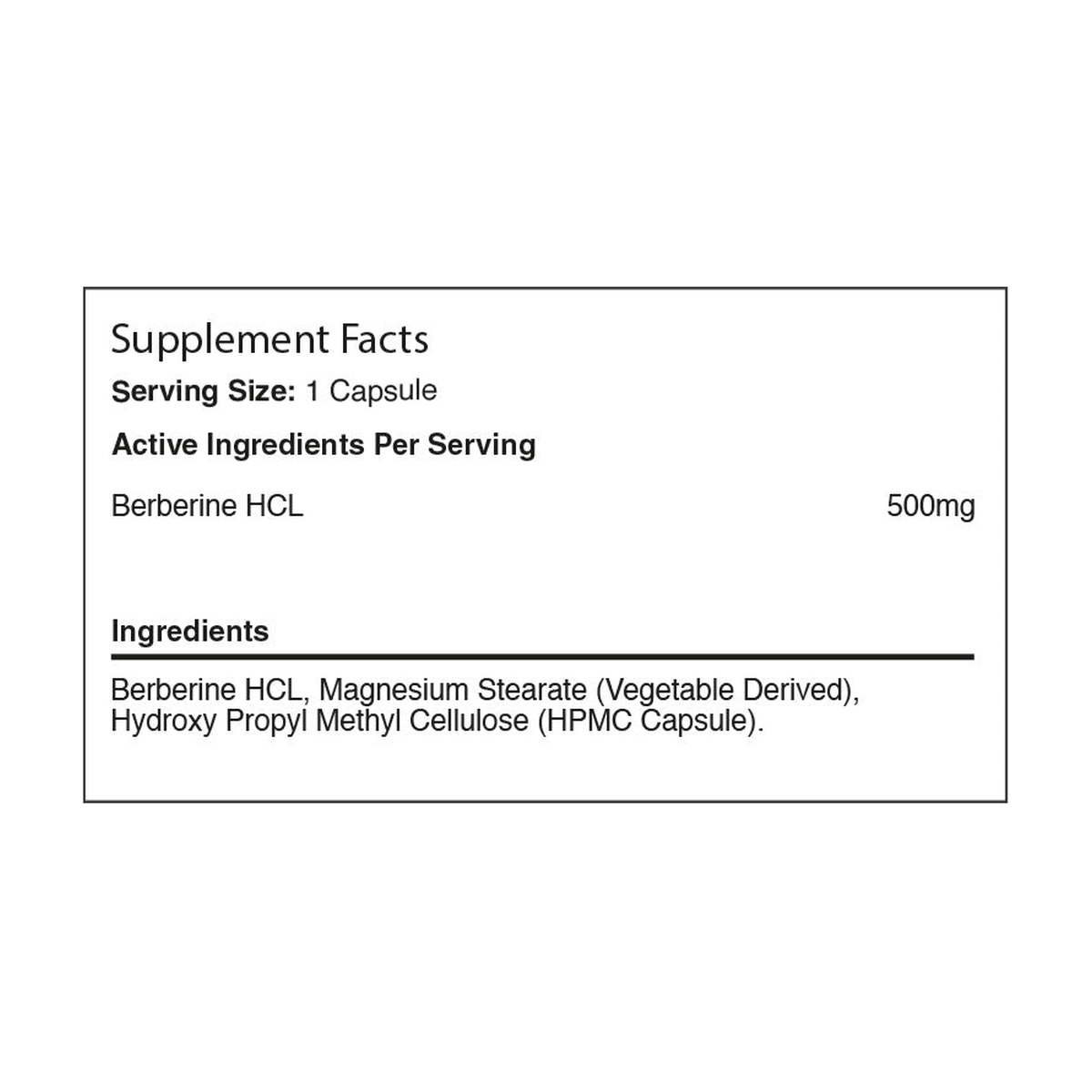 Warrior Berberine - Product view 2