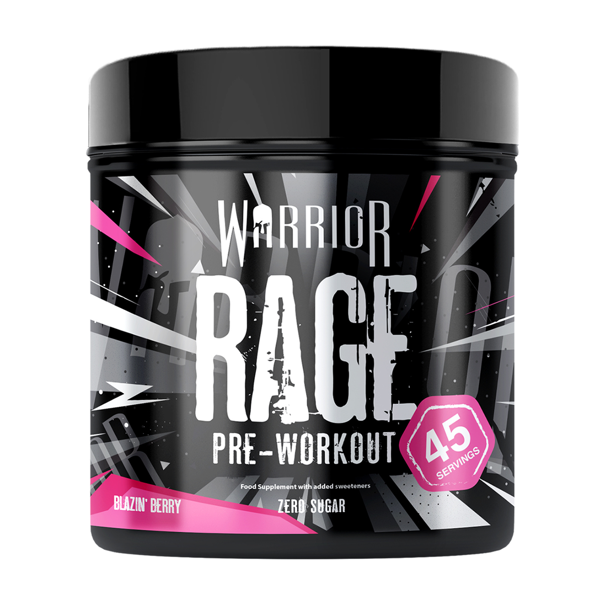 Warrior Rage Pre-workout - Product view 2