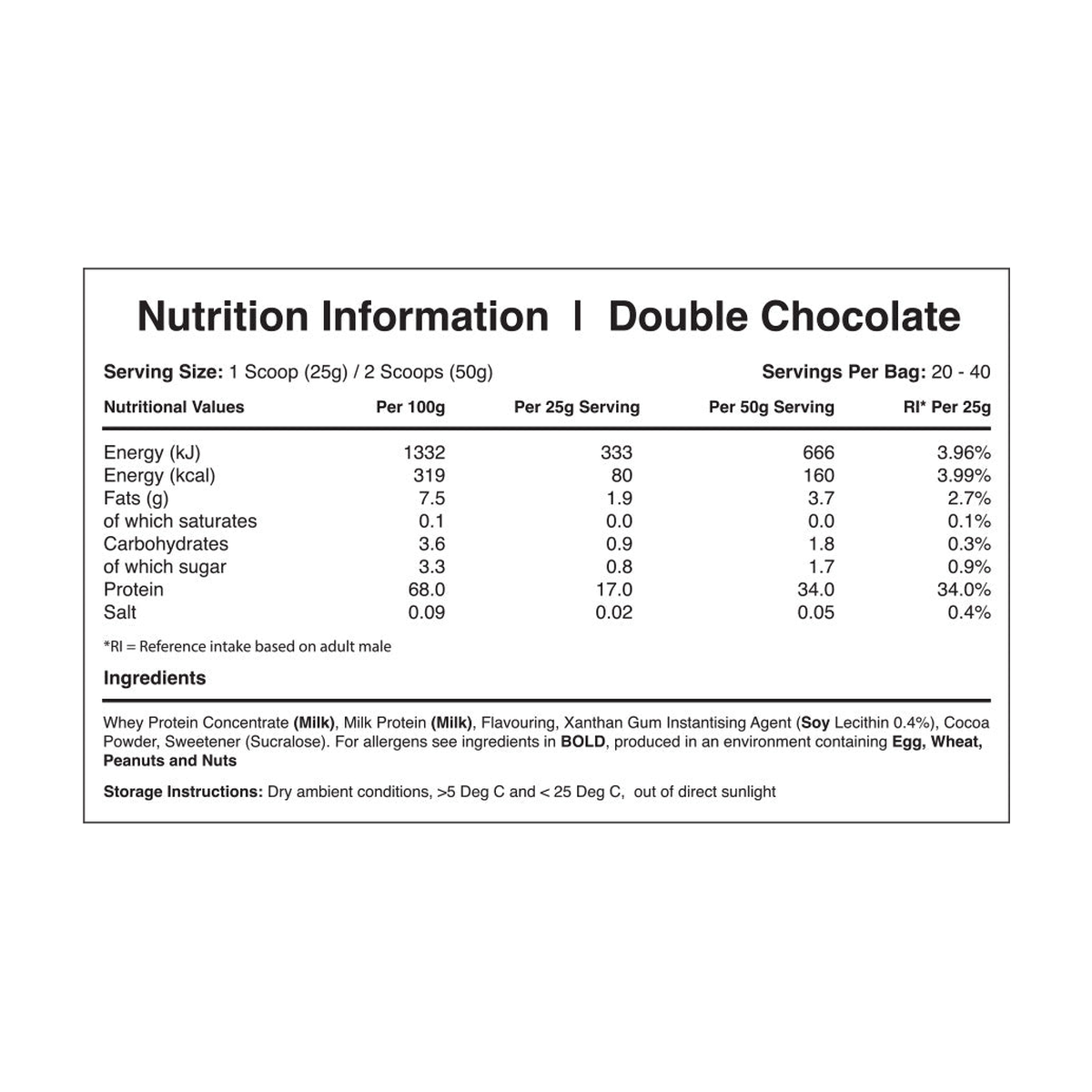 Warrior Whey Protein - Produktansicht 9